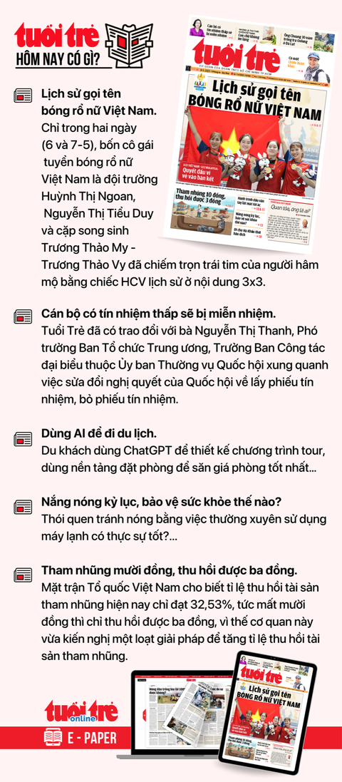 Tin tức sáng 8-5: Xử nhóm chạy 20 tỉ đồng để điều chuyển ông Đinh Văn Nơi - Ảnh 3. Tin tức sáng 8-5: Xử nhóm chạy 20 tỉ đồng để điều chuyển ông Đinh Văn Nơi - Ảnh 3.