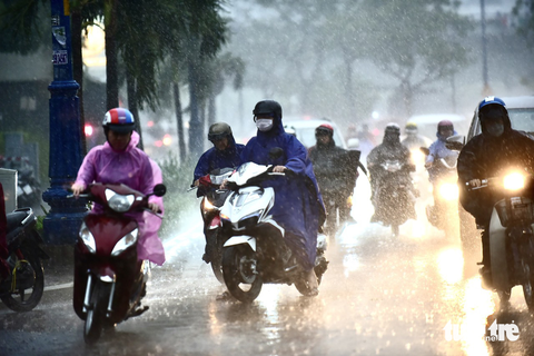 TP.HCM và các tỉnh miền Đông có trận mưa đã đời - Ảnh 1. TP.HCM và các tỉnh miền Đông có trận mưa đã đời - Ảnh 1.