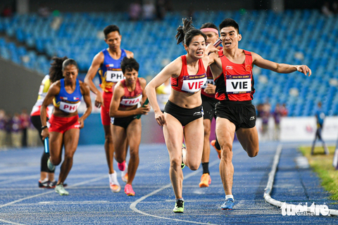 Bí kíp 10m đem lại vàng cho đội điền kinh tiếp sức 4x400m - Ảnh 3. Bí kíp 10m đem lại vàng cho đội điền kinh tiếp sức 4x400m - Ảnh 3.