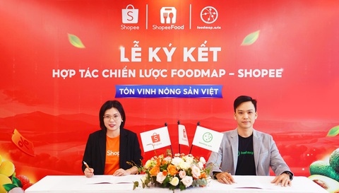 Shopee, ShopeeFood và FoodMap hợp tác triển khai dự án Tôn vinh nông sản Việt - Ảnh 1. Shopee, ShopeeFood và FoodMap hợp tác triển khai dự án Tôn vinh nông sản Việt - Ảnh 1.