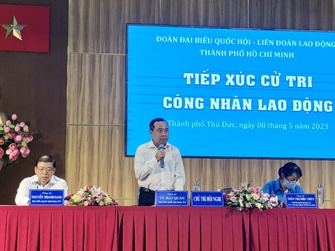 Gặp chủ tịch UBND TP.HCM, cử tri Cần Giờ nêu nhiều kiến nghị về đất đai, dân sinh - Ảnh 3. Gặp chủ tịch UBND TP.HCM, cử tri Cần Giờ nêu nhiều kiến nghị về đất đai, dân sinh - Ảnh 3.
