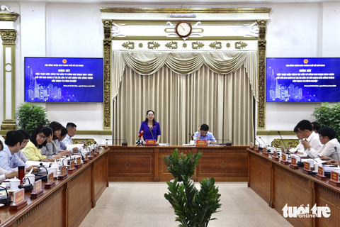 TP.HCM đẩy nhanh hơn nữa tiến độ giải ngân đầu tư công - Ảnh 1. TP.HCM đẩy nhanh hơn nữa tiến độ giải ngân đầu tư công - Ảnh 1.