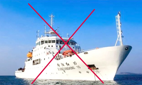 Việt Nam phản đối vụ Trung Quốc nói tàu Hướng Dương Hồng 10 không đi vào EEZ nước khác - Ảnh 2. Việt Nam phản đối vụ Trung Quốc nói tàu Hướng Dương Hồng 10 không đi vào EEZ nước khác - Ảnh 2.