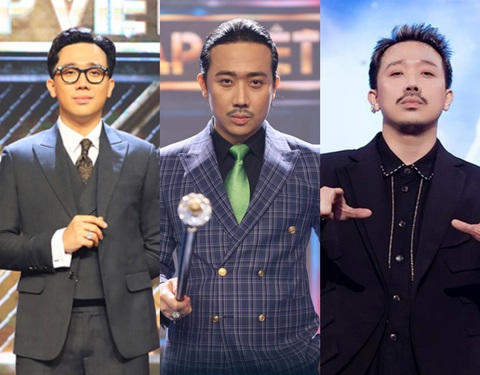 Tạo hình khác lạ của Trấn Thành qua 3 mùa Rap Việt - Ảnh 4. Tạo hình khác lạ của Trấn Thành qua 3 mùa Rap Việt - Ảnh 4.