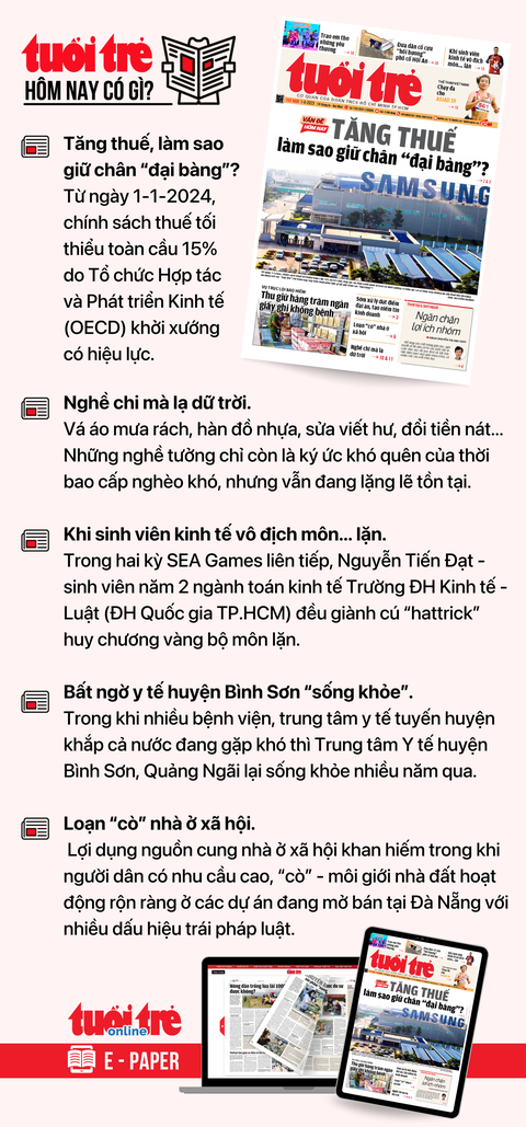 Tin tức sáng 1-6: Ca mắc COVID-19 tăng gần gấp đôi; Nộp thuế trên VNeID - Ảnh 4. Tin tức sáng 1-6: Ca mắc COVID-19 tăng gần gấp đôi; Nộp thuế trên VNeID - Ảnh 4.
