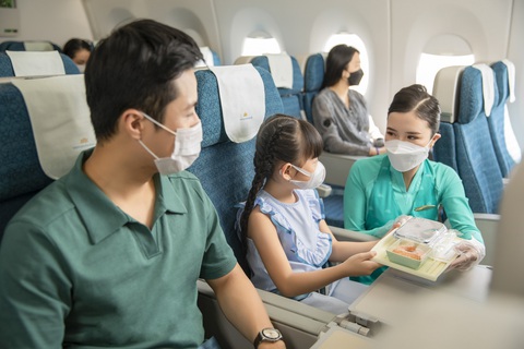 Vietnam Airlines lọt vào top 20 hãng hàng không tốt nhất thế giới về an toàn và chất lượng dịch vụ - Ảnh 2. Vietnam Airlines đang hướng tới chất lượng hãng hàng không quốc tế chất lượng dịch vụ 5 sao - Ảnh: VNA