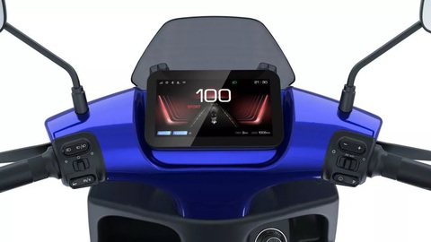 Xe máy điện Trung Quốc do Porsche thiết kế: Sức ngang xe 125cc - Ảnh 6. Xe máy điện Trung Quốc do Porsche thiết kế: Sức ngang xe 125cc - Ảnh 6.