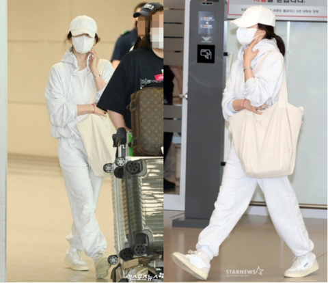 Song Hye Kyo và Cha Eun Woo khiến sân bay náo loạn - Ảnh 3. Song Hye Kyo và Cha Eun Woo khiến sân bay náo loạn - Ảnh 3.