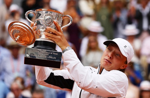 Vô địch Roland Garros 2023, Iga Swiatek sánh ngang Osaka, Kim Clijsters - Ảnh 5. Vô địch Roland Garros 2023, Iga Swiatek sánh ngang Osaka, Kim Clijsters - Ảnh 5.