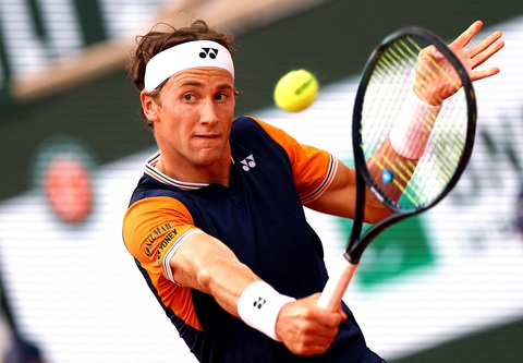 Giải quần vợt Pháp mở rộng (Roland Garros): Ai ngăn nổi Djokovic? - Ảnh 2. Djokovic và Ruud, ai sẽ thắng trong trận chung kết? - Ảnh: REUTERS