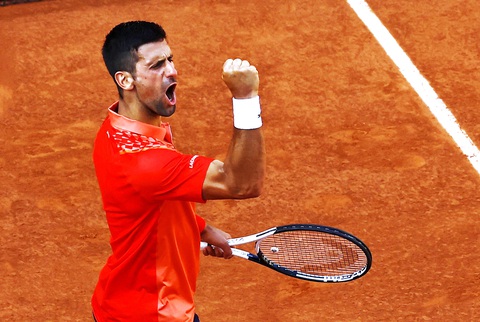 Giải quần vợt Pháp mở rộng (Roland Garros): Ai ngăn nổi Djokovic? - Ảnh 1. Djokovic và Ruud, ai sẽ thắng trong trận chung kết? - Ảnh: REUTERS