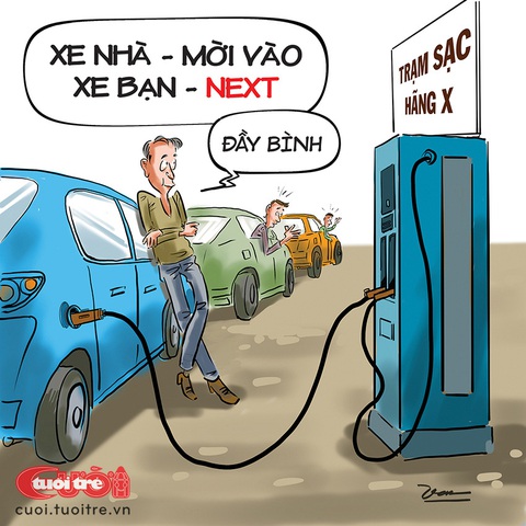 Cuộc chiến ô tô điện gay cấn ngay từ khâu cấy trạm sạc - Ảnh 1. Cuộc chiến ô tô điện gay cấn ngay từ khâu cấy trạm sạc - Ảnh 1.