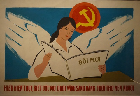 Khám phá 75 năm Thi đua ái quốc qua bộ sưu tập tranh cổ động quý từ thời kháng Pháp - Ảnh 7. Khám phá 75 năm Thi đua ái quốc qua bộ sưu tập tranh cổ động quý từ thời kháng Pháp - Ảnh 7.