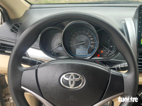 Chủ xe Toyota Vios mua trúng taxi cũ, va chạm mới biết sự thật - Ảnh 6. Chủ xe Toyota Vios mua trúng taxi cũ, va chạm mới biết sự thật - Ảnh 6.