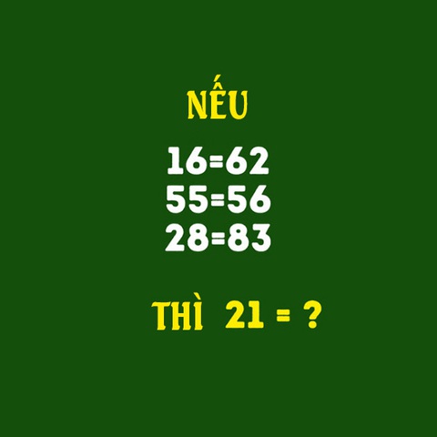 Thử thách IQ với câu đố tư duy - Ảnh 4. Thử thách IQ với câu đố tư duy - Ảnh 4.