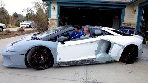 Siêu xe Lamborghini Aventador tự chế bằng in 3D vô cùng kỳ công - Ảnh 14. Siêu xe Lamborghini Aventador tự chế bằng in 3D vô cùng kỳ công - Ảnh 14.