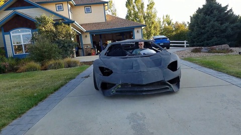 Siêu xe Lamborghini Aventador tự chế bằng in 3D vô cùng kỳ công - Ảnh 8. Siêu xe Lamborghini Aventador tự chế bằng in 3D vô cùng kỳ công - Ảnh 8.