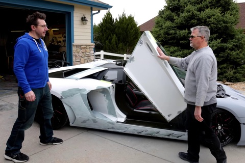 Siêu xe Lamborghini Aventador tự chế bằng in 3D vô cùng kỳ công - Ảnh 10. Siêu xe Lamborghini Aventador tự chế bằng in 3D vô cùng kỳ công - Ảnh 10.