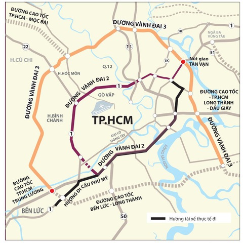 Đường vành đai 3 TP.HCM: Đầu đã xuôi mong đuôi thông suốt - Ảnh 1. Đường vành đai 3 TP.HCM: Đầu đã xuôi mong đuôi thông suốt - Ảnh 1.