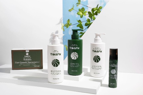 Thik&Fix - bộ sản phẩm chăm sóc tóc toàn diện - Ảnh 1. Bộ sản phẩm Thik&Fix chăm sóc tóc an toàn - hiệu quả - toàn diện