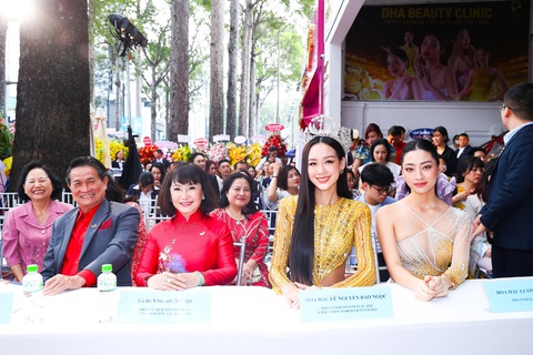 Sự kiện quy tụ nhiều hoa hậu, người đẹp nổi tiếng. Ảnh: D.K Sự kiện quy tụ nhiều hoa hậu, người đẹp nổi tiếng - Ảnh: D.K.