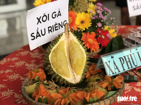 Sầu riêng chứa nhiều dinh dưỡng, lưu ý gì khi ăn? - Ảnh 1. Sầu riêng có thể chế biến thành nhiều món ăn khác nhau - Ảnh: ĐẶNG TUYẾT