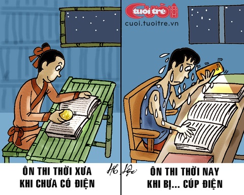 Ôn thi xưa và nay - Ảnh 1. Ôn thi xưa và nay - Ảnh 1.