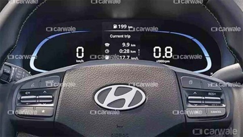 SUV cỡ nhỏ giá rẻ Hyundai Exter hoàn toàn mới lộ nội thất như i10 - Ảnh 3. SUV cỡ nhỏ giá rẻ Hyundai Exter hoàn toàn mới lộ nội thất như i10 - Ảnh 3.