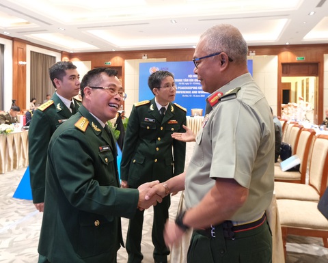 Tiến tới tổ chức diễn tập thực địa về gìn giữ hòa bình ở ASEAN - Ảnh 1. Tiến tới tổ chức diễn tập thực địa về gìn giữ hòa bình ở ASEAN - Ảnh 1.