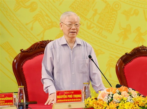 Tổng bí thư Nguyễn Phú Trọng: Đảng ủy Công an Trung ương dám nghĩ, dám làm - Ảnh 1. Tổng bí thư Nguyễn Phú Trọng: Đảng ủy Công an Trung ương dám nghĩ, dám làm - Ảnh 1.