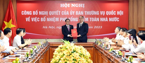 Bổ nhiệm thêm một phó tổng Kiểm toán Nhà nước - Ảnh 1. Bổ nhiệm thêm một phó tổng Kiểm toán Nhà nước - Ảnh 1.