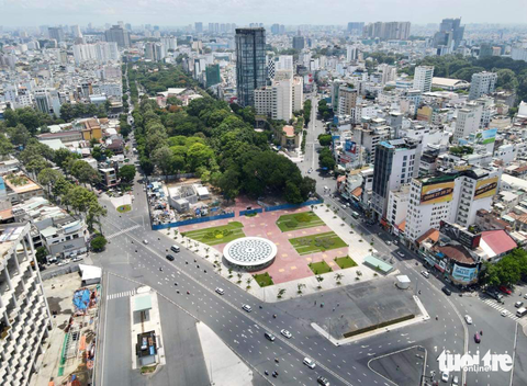 Metro số 1 nguy cơ thiếu lối thoát hiểm tại ga ngầm Bến Thành - Ảnh 1. Metro số 1 nguy cơ thiếu lối thoát hiểm tại ga ngầm Bến Thành - Ảnh 1.