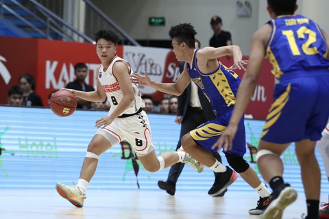 Dàn sao giúp Thang Long Warriors toàn thắng hai trận tại VBA 2023 - Ảnh 5. Dàn sao giúp Thang Long Warriors toàn thắng hai trận tại VBA 2023 - Ảnh 5.