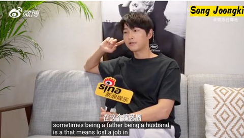 Dậy sóng với phát ngôn của Song Joong Ki: Làm cha đồng nghĩa với mất việc - Ảnh 3. Dậy sóng với phát ngôn của Song Joong Ki: Làm cha đồng nghĩa với mất việc - Ảnh 3.
