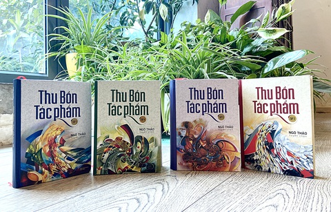 Tuyển tập Thu Bồn do Ngô Thảo biên soạn - Ảnh: T.ĐIỂU Tuyển tập Thu Bồn do Ngô Thảo biên soạn - Ảnh: T.ĐIỂU
