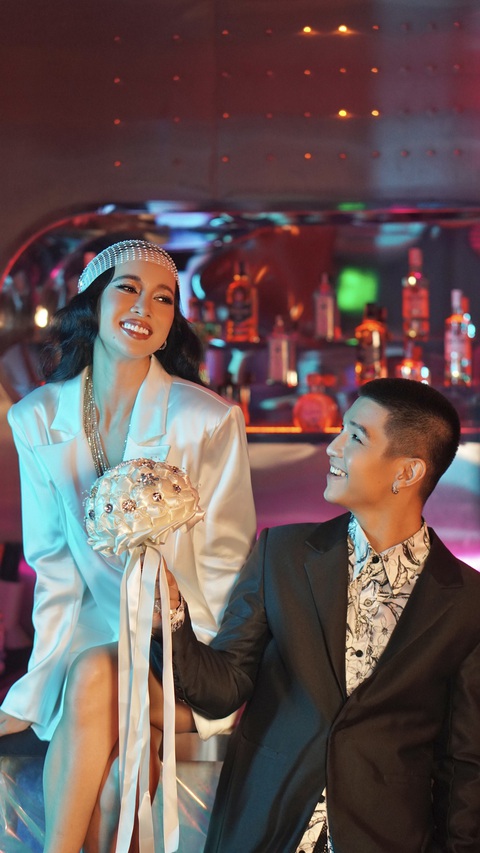 Vũ Ngọc Anh và Cường Seven tung ảnh cưới phá cách, xác nhận lên xe hoa vào tháng 7 - Ảnh 2. Vũ Ngọc Anh và Cường Seven tung ảnh cưới phá cách, xác nhận lên xe hoa vào tháng 7 - Ảnh 2.