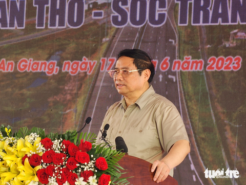 Khởi công cao tốc Châu Đốc - Cần Thơ - Sóc Trăng - Ảnh 2. Khởi công cao tốc Châu Đốc - Cần Thơ - Sóc Trăng - Ảnh 2.