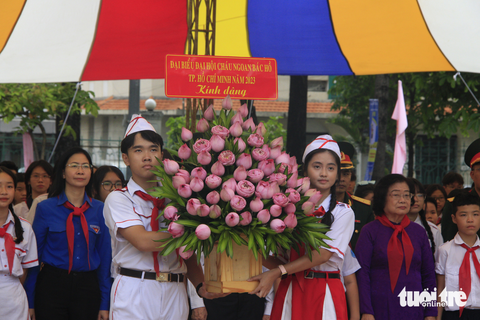 TP.HCM vinh danh 350 măng non Cháu ngoan Bác Hồ - Ảnh 1. TP.HCM vinh danh 350 măng non Cháu ngoan Bác Hồ - Ảnh 1.