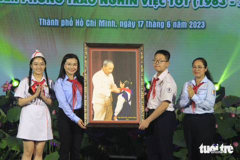 TP.HCM vinh danh 350 măng non Cháu ngoan Bác Hồ - Ảnh 7. TP.HCM vinh danh 350 măng non Cháu ngoan Bác Hồ - Ảnh 7.