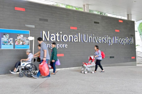 Bệnh viện Đại học Quốc gia Singapore (NUH) - Ảnh: Straits Times Bệnh viện Đại học Quốc gia Singapore (NUH) - Ảnh: Straits Times