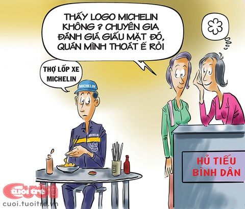 Chuyên gia Michelin âm thầm đánh giá quán hủ tiếu bình dân - Ảnh 1. Chuyên gia Michelin âm thầm đánh giá quán hủ tiếu bình dân - Ảnh 1.