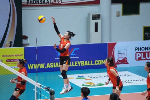 Tuyển bóng chuyền nữ Việt Nam khởi đầu thuận lợi ở AVC Challenge Cup 2023 - Ảnh 2. Tuyển bóng chuyền nữ Việt Nam khởi đầu thuận lợi ở AVC Challenge Cup 2023 - Ảnh 2.