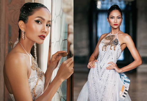 Hoa hậu Ý mặc áo dài tôn vinh Việt Nam trong show Hoàng Hải ở Venice - Ảnh 5. Hoa hậu Ý mặc áo dài tôn vinh Việt Nam trong show Hoàng Hải ở Venice - Ảnh 5.