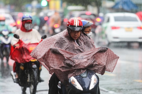 Thời tiết hôm nay 19-6: Bắc Bộ đêm mưa to, Nam Bộ ngày mưa rào - Ảnh 1. Thời tiết hôm nay 19-6: Bắc Bộ đêm mưa to, Nam Bộ ngày mưa rào - Ảnh 1.