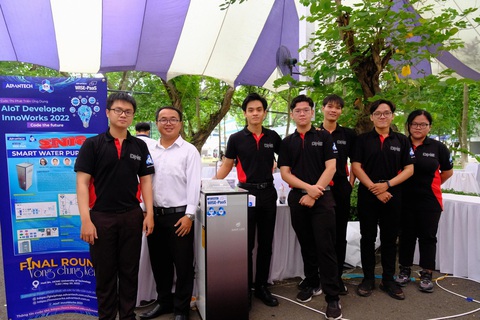 3 trường kỹ thuật hàng đầu hội tụ tại chung kết cuộc thi AIoT Developer InnoWorks 2022 - Ảnh 1. 3 trường kỹ thuật hàng đầu hội tụ tại chung kết cuộc thi AIoT Developer InnoWorks 2022 - Ảnh 1.