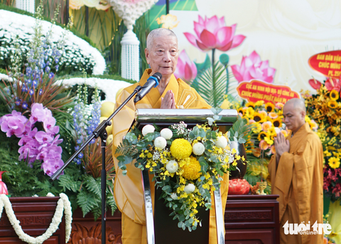Đại lễ Phật đản: Phát huy tinh thần phụng đạo, giúp đời - Ảnh 1. Đại lễ Phật đản: Phát huy tinh thần phụng đạo, giúp đời - Ảnh 1.