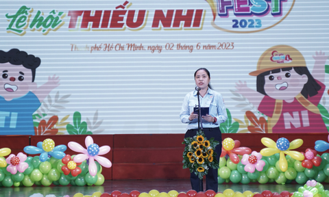 Bắt đầu Lễ hội thiếu nhi TP.HCM nhiều sắc màu - Ảnh 2. Bắt đầu Lễ hội thiếu nhi TP.HCM nhiều sắc màu - Ảnh 2.