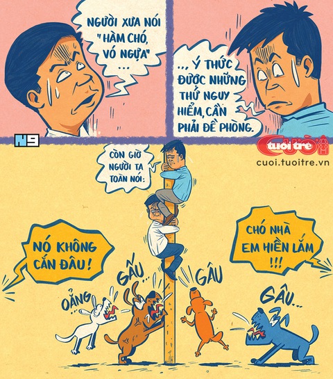 Hàm chó vó ngựa và nó hiền lắm - Ảnh 1. Hàm chó vó ngựa và nó hiền lắm - Ảnh 1.