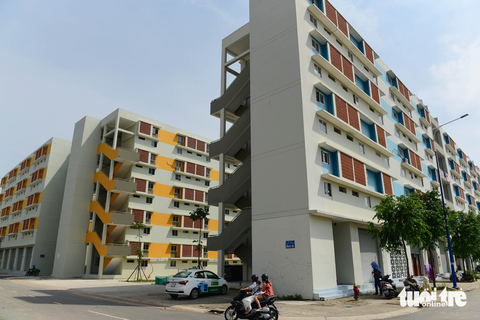 Khu nhà ở xã hội Becamex Định Hòa dành cho công nhân ở thành phố Thủ Dầu Một, tỉnh Bình Dương - Ảnh: QUANG ĐỊNH Khu nhà ở xã hội Becamex Định Hòa dành cho công nhân ở thành phố Thủ Dầu Một, tỉnh Bình Dương - Ảnh: QUANG ĐỊNH