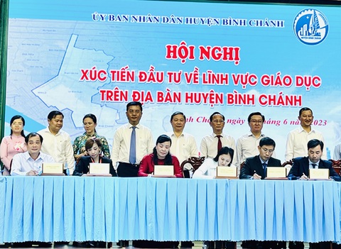 Thiếu trường lớp trầm trọng, Bình Chánh mời gọi đầu tư vào giáo dục - Ảnh 1. Thiếu trường lớp trầm trọng, Bình Chánh mời gọi đầu tư vào giáo dục - Ảnh 1.